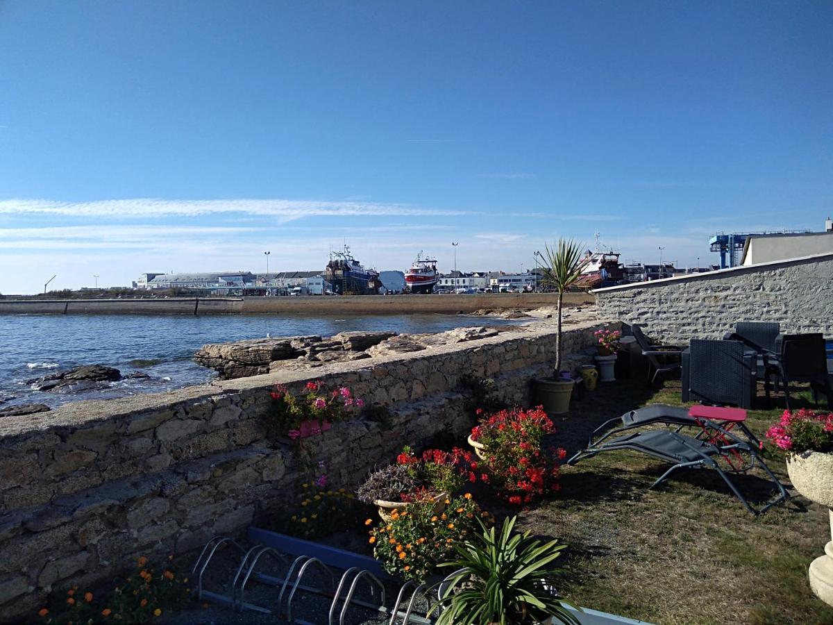 La Rose Des Mers Tréffiagat Esterno foto