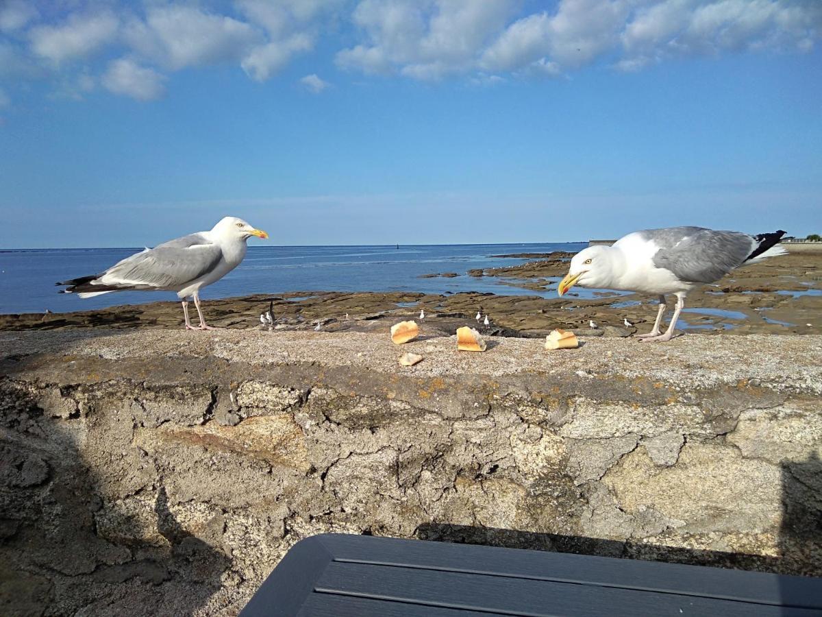 La Rose Des Mers Tréffiagat Esterno foto