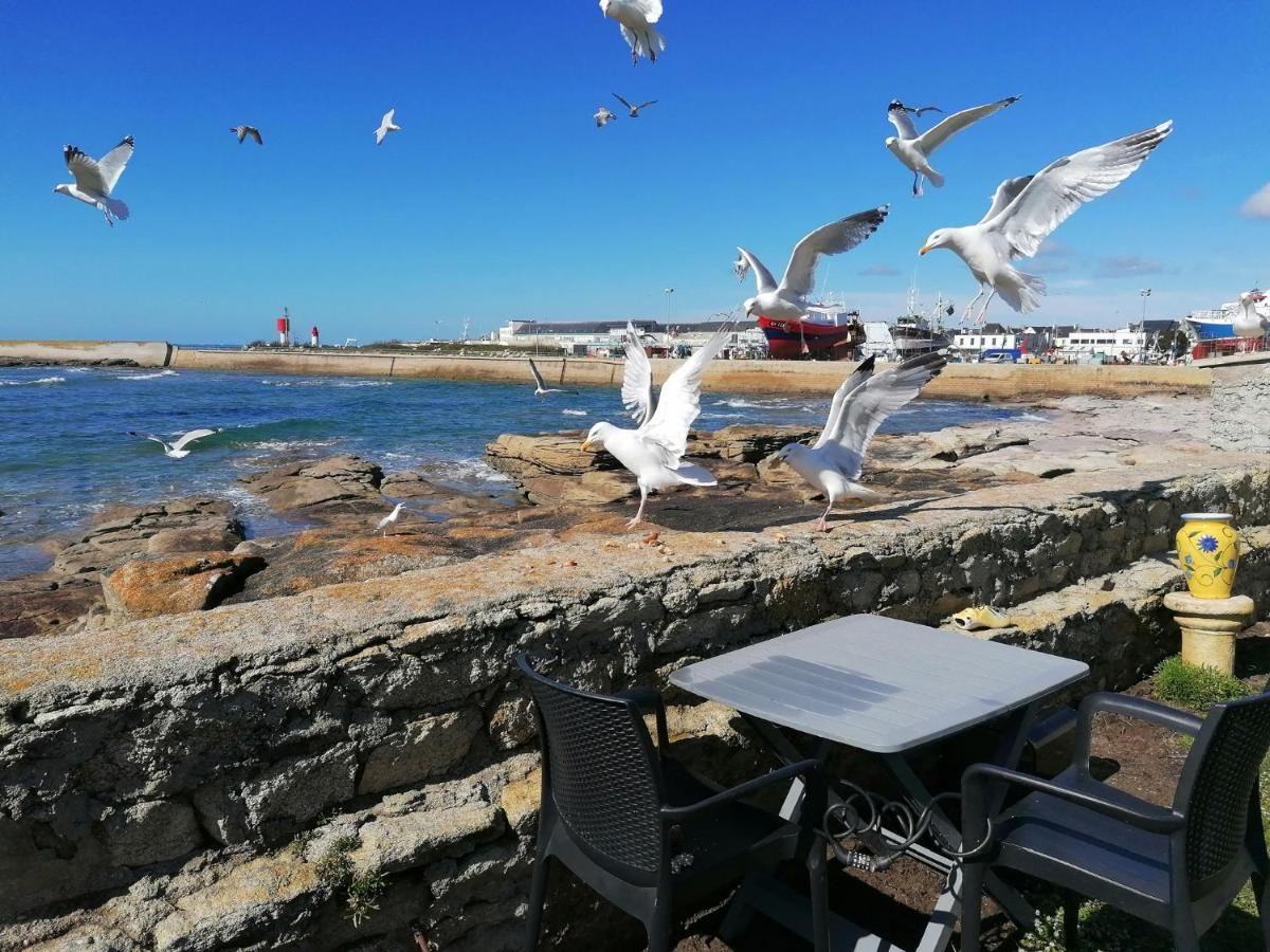 La Rose Des Mers Tréffiagat Esterno foto