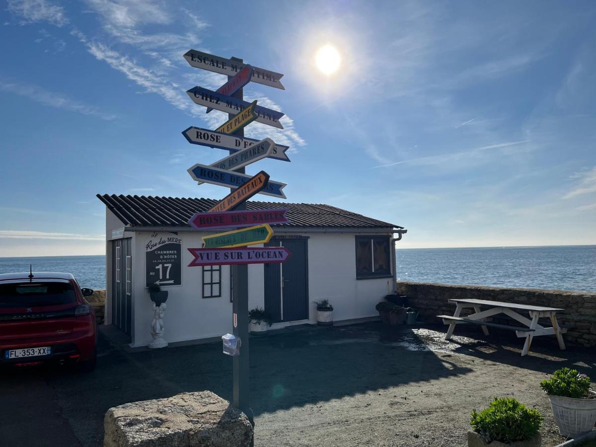 La Rose Des Mers Tréffiagat Esterno foto